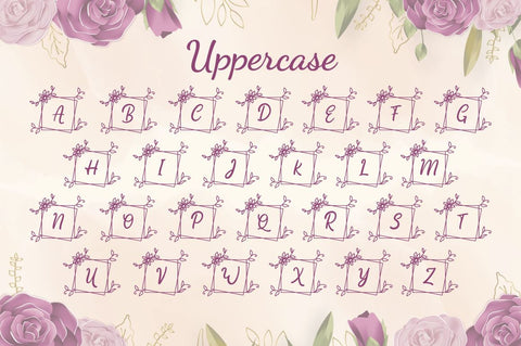 Melati Monogram Font Attype studio 