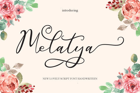 Melatya Font Rtceative 