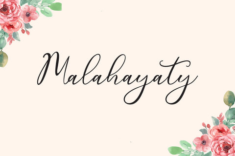 Melatya Font Rtceative 