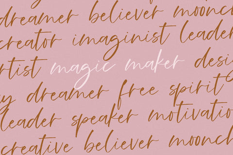 Melbourne - Handwritten Script Font Font KA Designs 