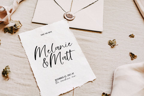 Melbourne - Handwritten Script Font Font KA Designs 