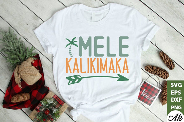 Mele kalikimaka SVG SVG akazaddesign 