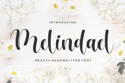 Melindael Font Qwrtype Foundry 