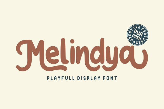 Melindya Font Good Java 