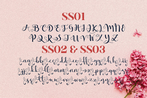 Melisha Putri Font Letterena Studios 