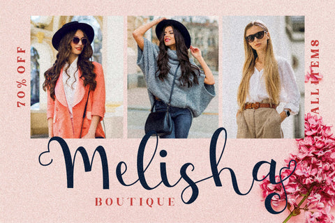 Melisha Putri Font Letterena Studios 