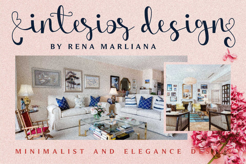 Melisha Putri Font Letterena Studios 