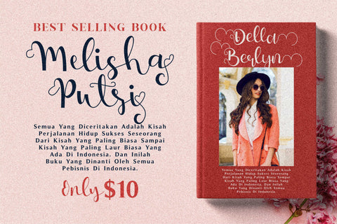 Melisha Putri Font Letterena Studios 