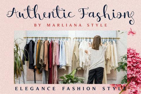 Melisha Putri Font Letterena Studios 