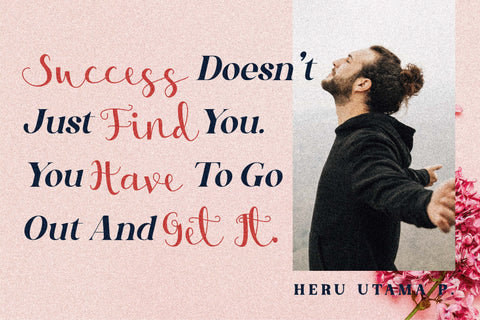 Melisha Putri Font Letterena Studios 