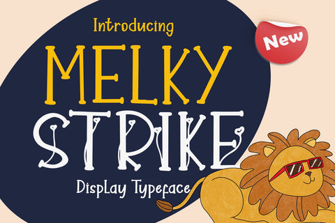 Melky Strike Font Wildan Type 