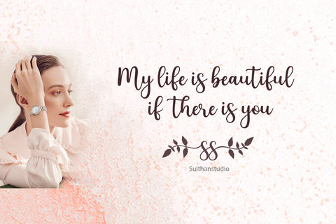 Mellia Font Sulthan studio 