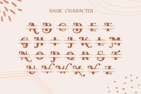 Mellica Monogram Font yumnatype 