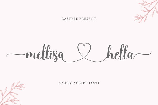 Mellisa Hella Font Rastype 