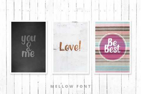 Mellow Font Fadeline Std. 