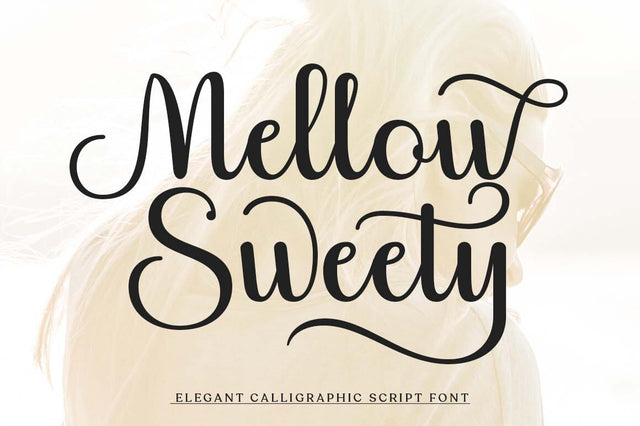 Mellow Sweety Script Font Zane Studio55 