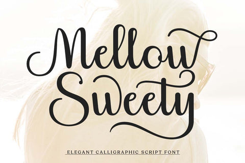 Mellow Sweety Script Font Zane Studio55 