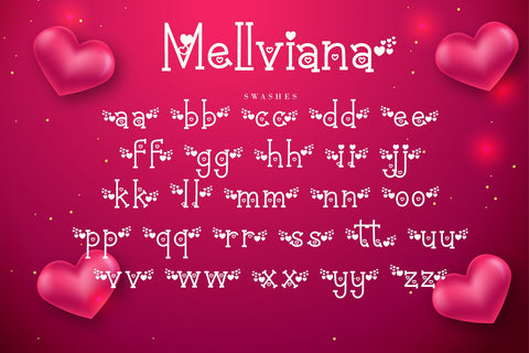 Mellviana Font AEN Creative Store 