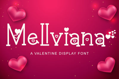 Mellviana Font AEN Creative Store 