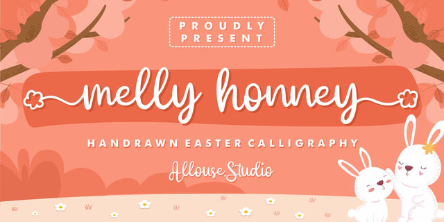 Melly Honney - Modern Calligraphy Font Allouse.Studio 
