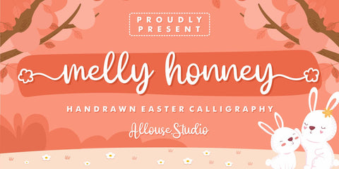 Melly Honney - Modern Calligraphy Font Allouse.Studio 