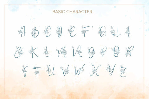 Mellysia Monogram SVG yumnatype 