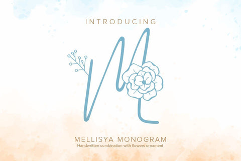Mellysia Monogram SVG yumnatype 