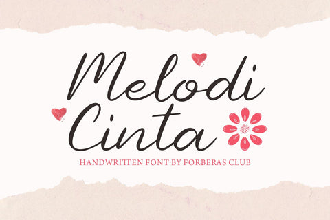 Melodi Cinta Font Forberas 