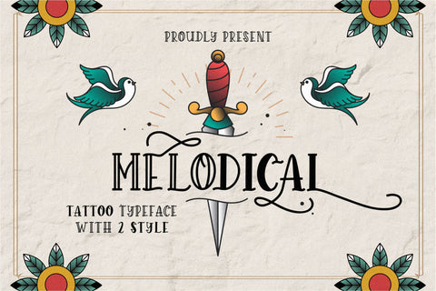 Melodical Font Qwrtype Foundry 