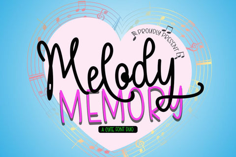 Melody Memory Font Supersemar Letter 