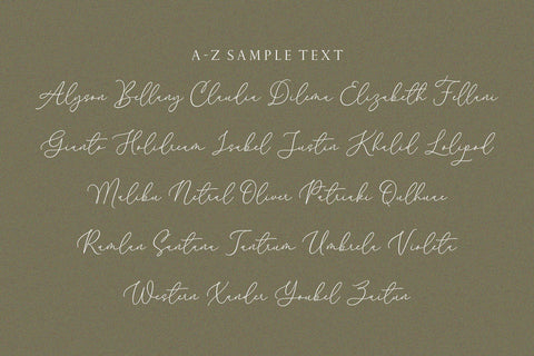 Melody Sunday - Heart Connected Font Font Subectype Studio 