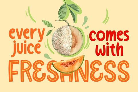 Melon Juice – Freshty Font Font Good Java 