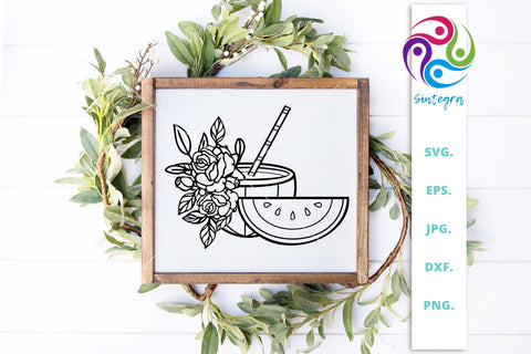 Melon Summer SVG File SVG Sintegra 