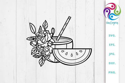 Melon Summer SVG File SVG Sintegra 