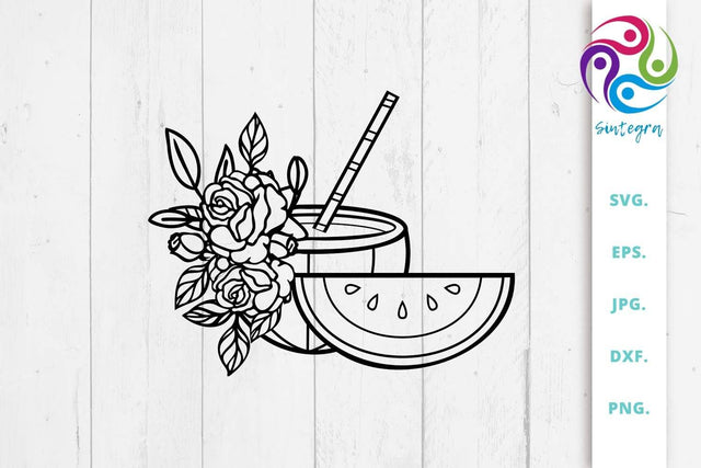Melon Summer SVG File SVG Sintegra 