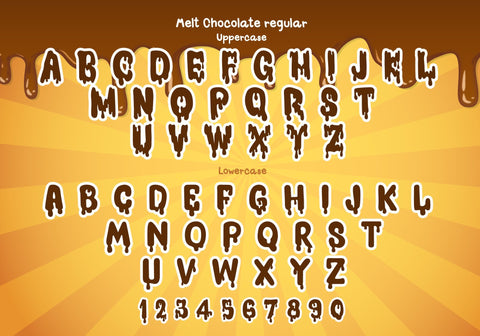 Melt Chocolate Font BB Digital Arts 