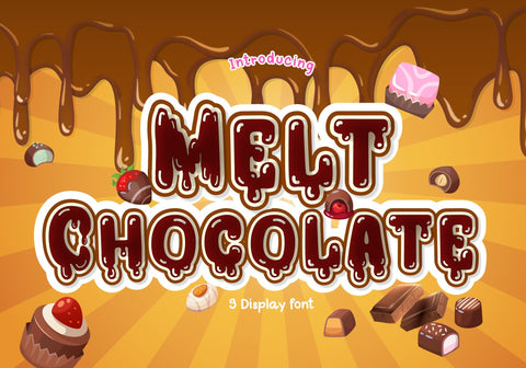 Melt Chocolate Font BB Digital Arts 