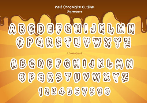 Melt Chocolate Font BB Digital Arts 