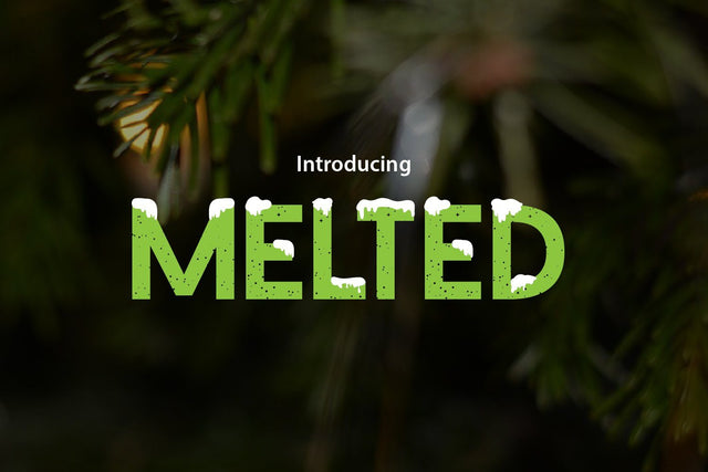 MELTED Font zafrans studio 