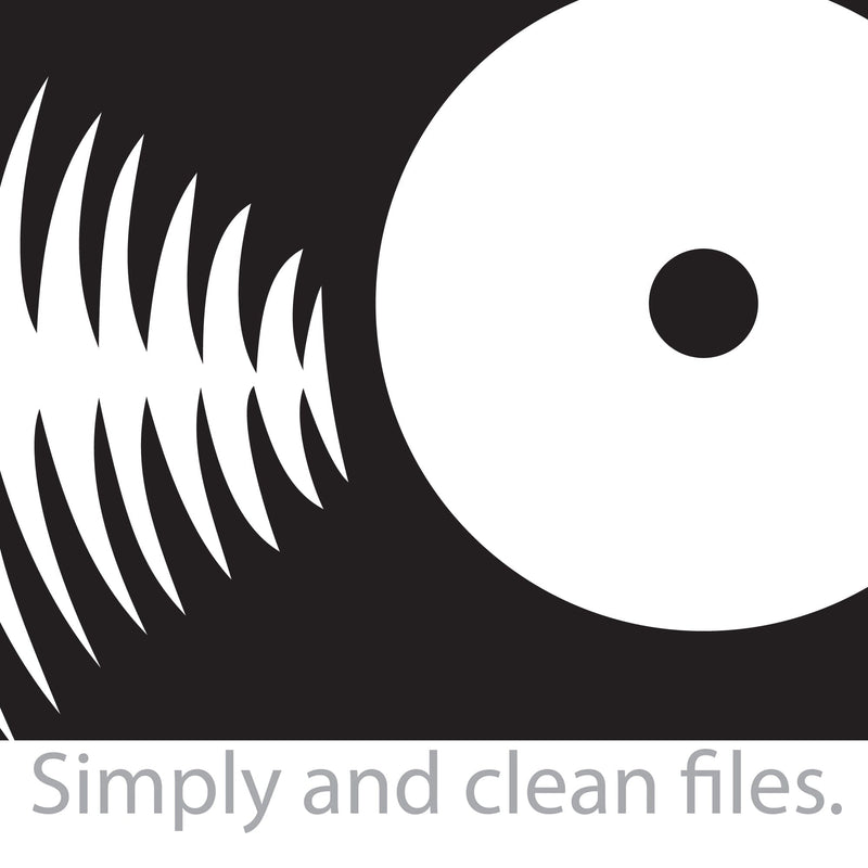 Melting Vinyl Disc. Cut files for Cricut. Clip Art silhouette (eps, svg ...