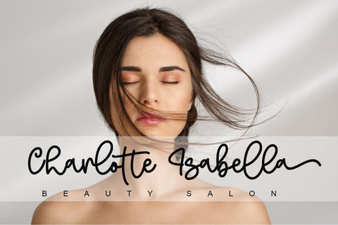 Melukis Senja Font Stefani Letter 