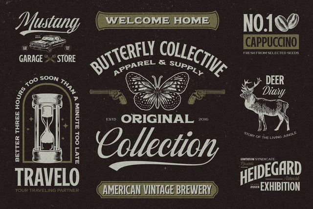 Melvins - Font Set SVG Arterfak Project 