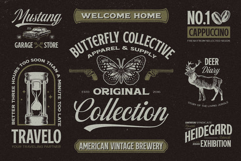 Melvins - Font Set SVG Arterfak Project 