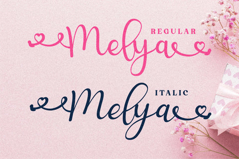 Melya Font Letterena Studios 