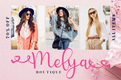 Melya Font Letterena Studios 