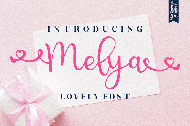 Melya Font Letterena Studios 