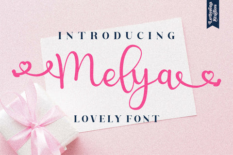 Melya Font Letterena Studios 