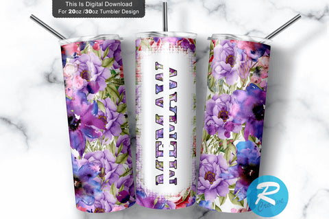 MEMAW 20 oz / 30 oz Tumbler PNG Sublimation Regulrcrative 