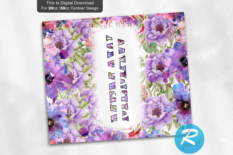 MEMAW 20 oz / 30 oz Tumbler PNG Sublimation Regulrcrative 