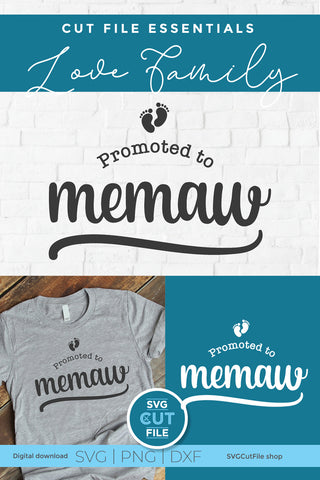 Memaw svg - my favorite people call me memaw SVG SVG Cut File 